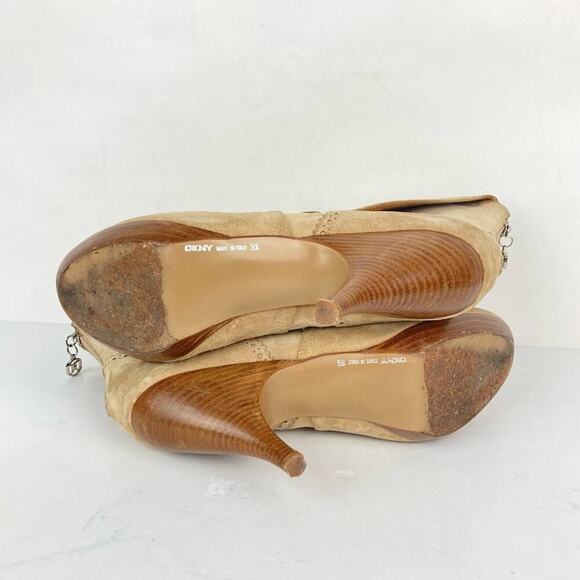 DKNY Suede Leather Ankle Boots - Italy - Picture 10 of 11